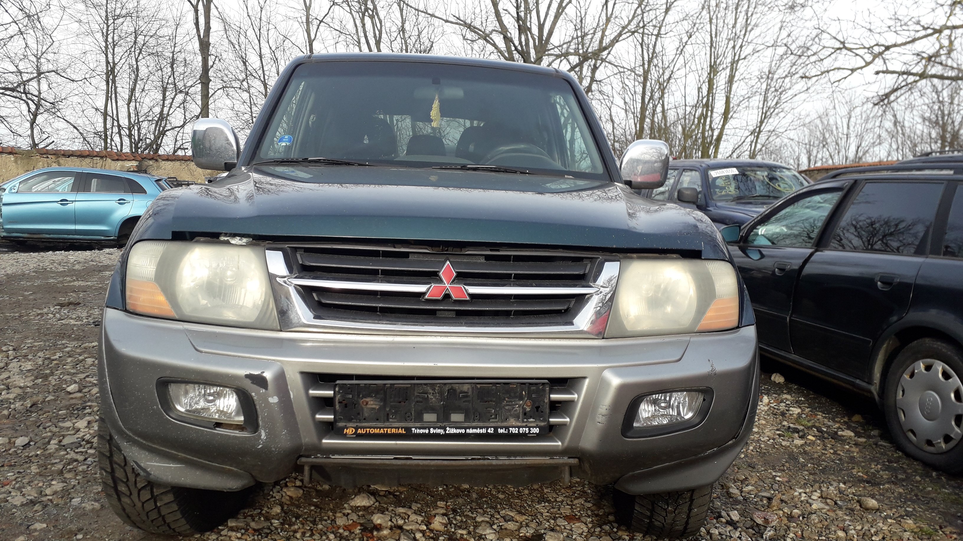 Mitsubishi Pajero 3.2DID 118kW st. zelené CZ Mitsudíly