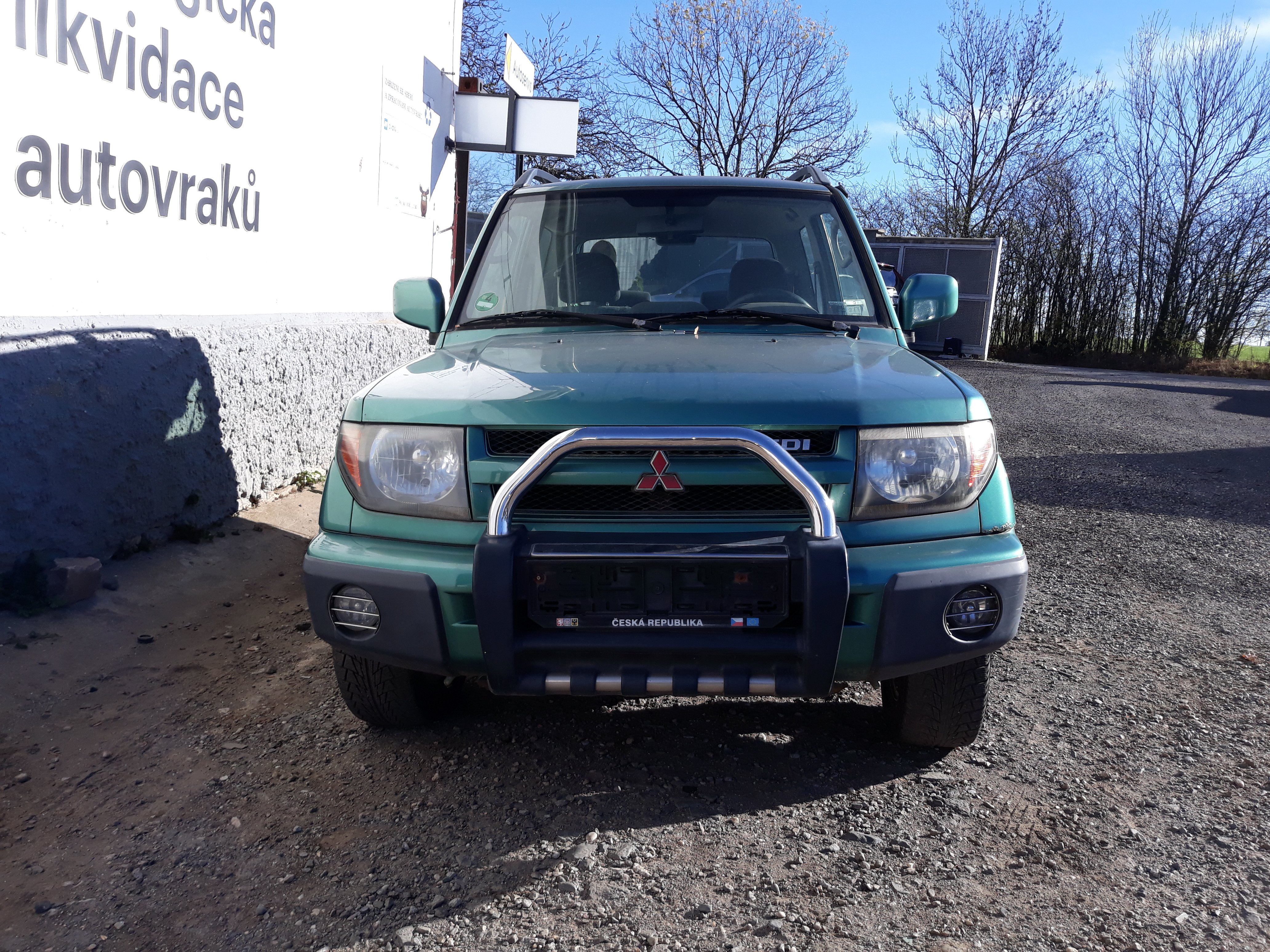 Mitsubishi Pajero Pinin 1.8GDI 88kW zelené /55 Mitsudíly