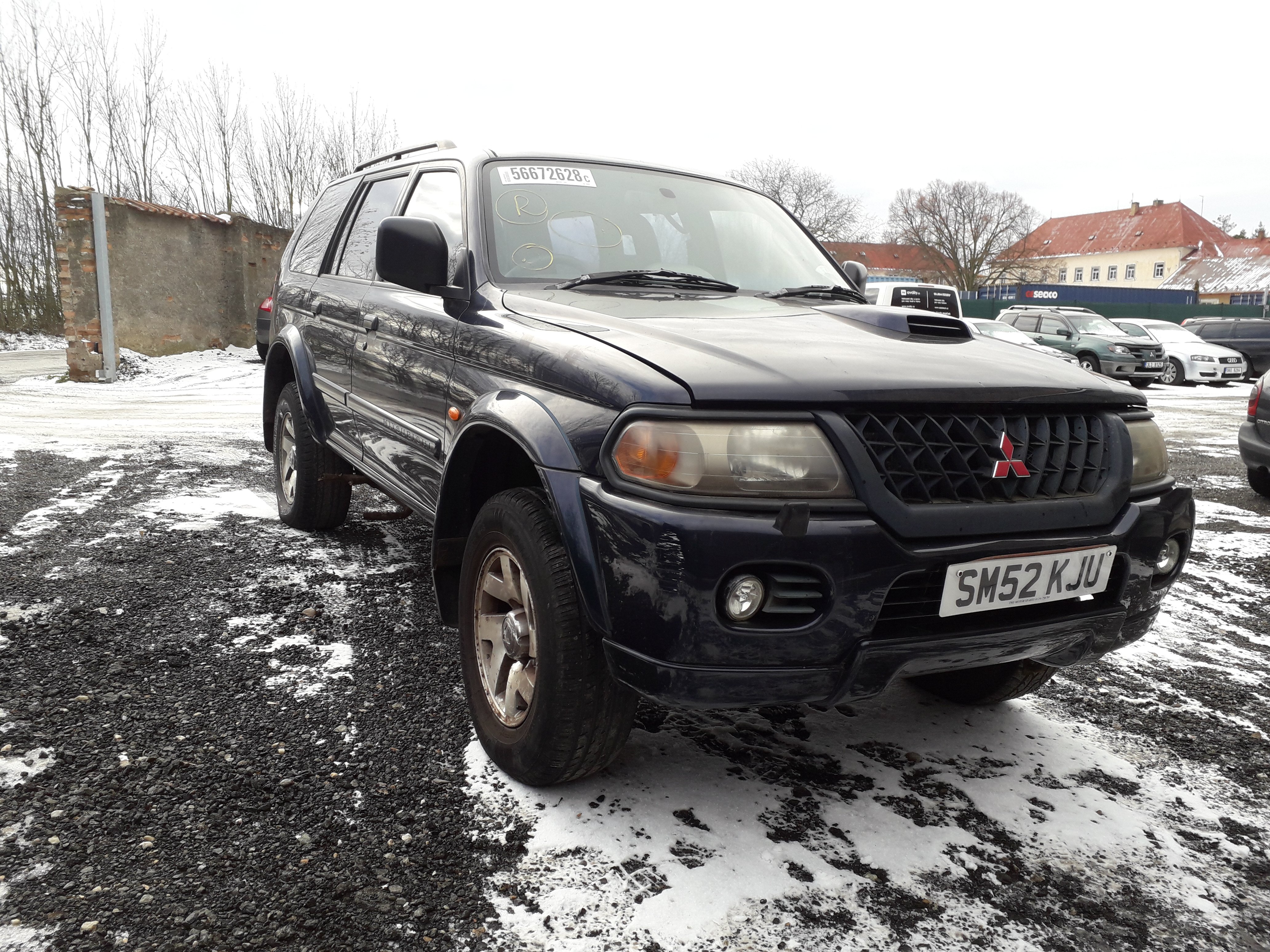 Mitsubsihi Pajero Sport 2.5TD 85kW tmavě modré Mitsudíly