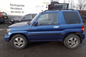 Mitsubishi Pajero Pinin 1.8GDI 88kW modré CZ